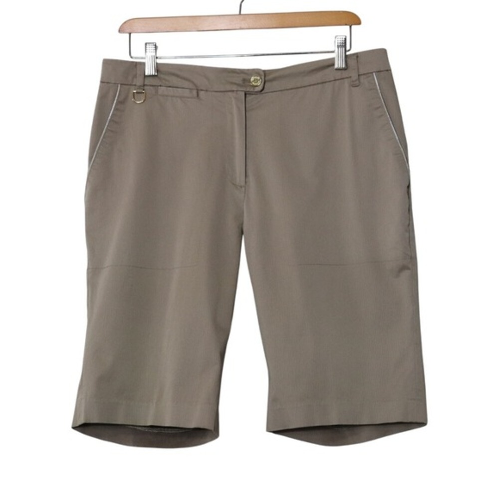 Bugatchi Bermuda Khaki Shorts Women's Size‎ 10